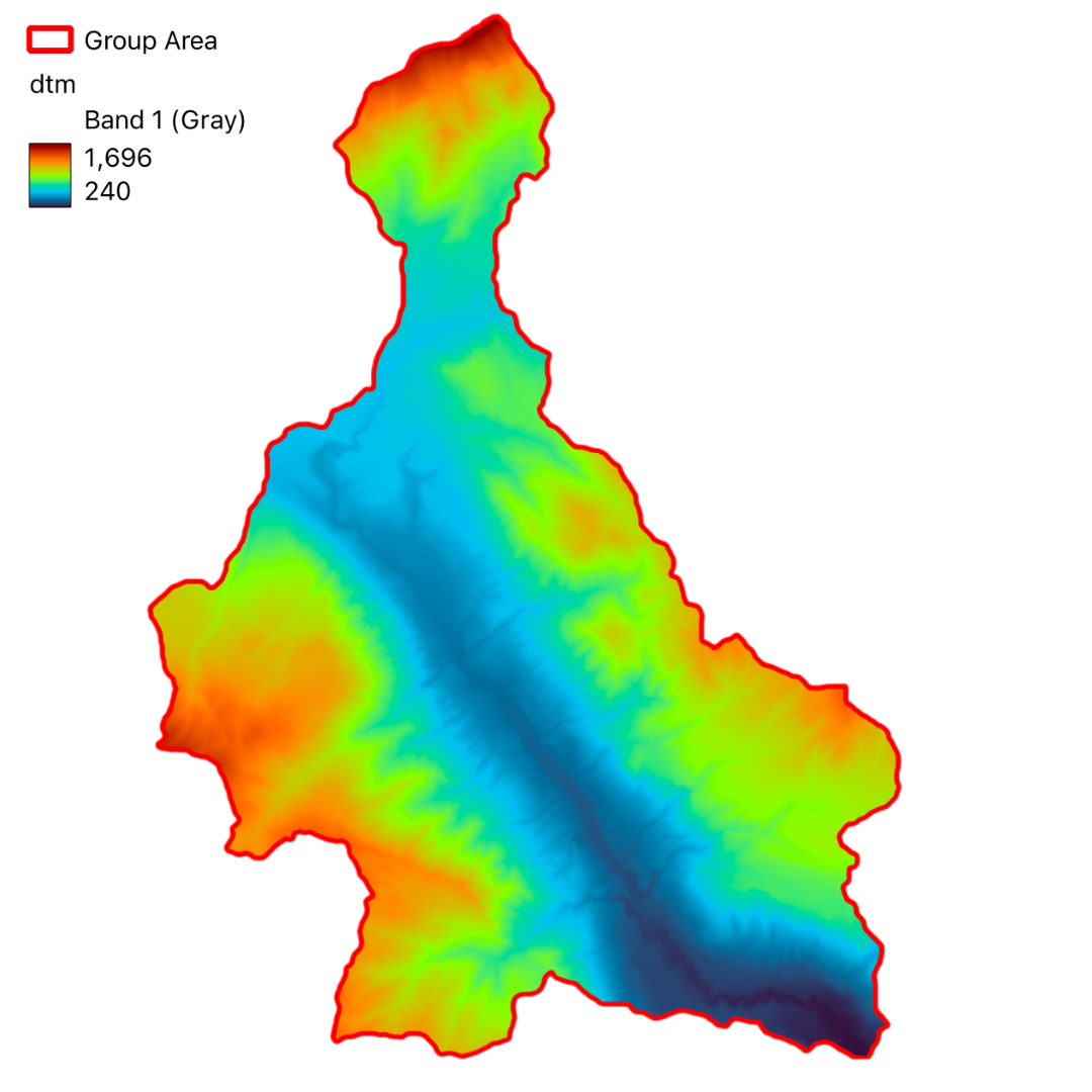 DTM Layer after Preprocessing